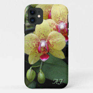 Gelbe Orchideenblüten persönliche iPhone 5 Hülle