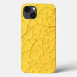 Gelbe organische Muster iPhone-Hülle kühnes Design Case-Mate iPhone Hülle
