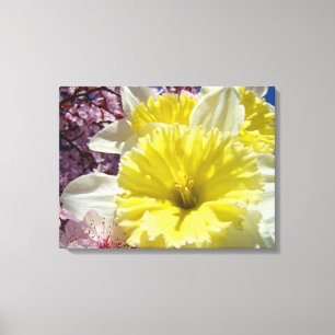 Gelbe Osterglocken Blumen Leinwand Kunst Drucke