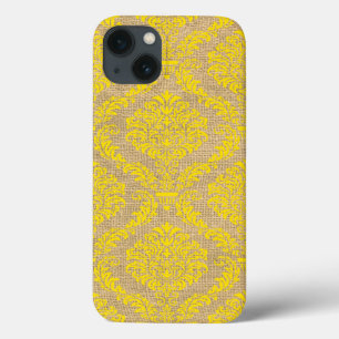 Gelbe Pariser Stimmung Damask Case-Mate iPhone Hülle