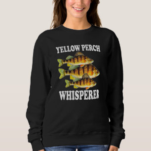 Gelbe Perle Angelfisch Fischer Gelbe Perle W Sweatshirt