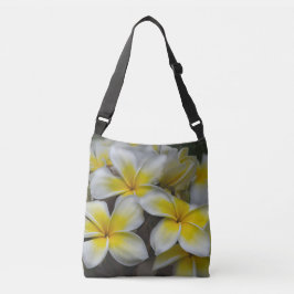 Gelbe Plumeria – Hawaii Tropische Fotografie Tragetaschen Mit Langen Trägern