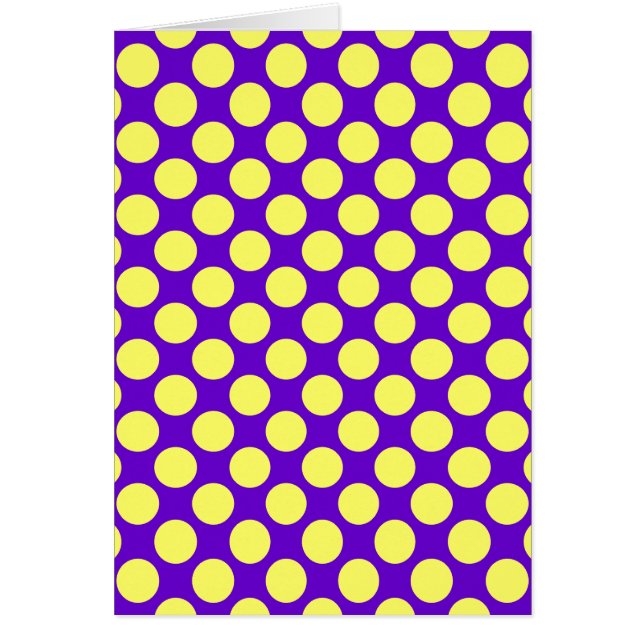 Gelbe Polka Punkte mit Lila Hintergrund STaylor (Vorne)