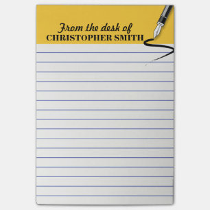 Gelbe Post-it®-Note für Büroorganisatoren PERSONAL Post-it Klebezettel