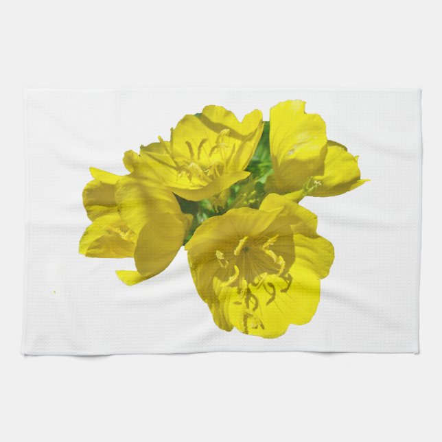 Gelbe Primrosen - Sundrops Handtuch (Horizontal)
