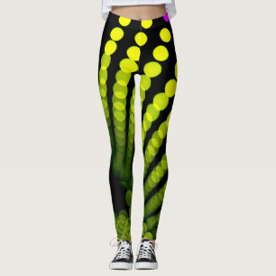 Gelbe Punkte Leggings