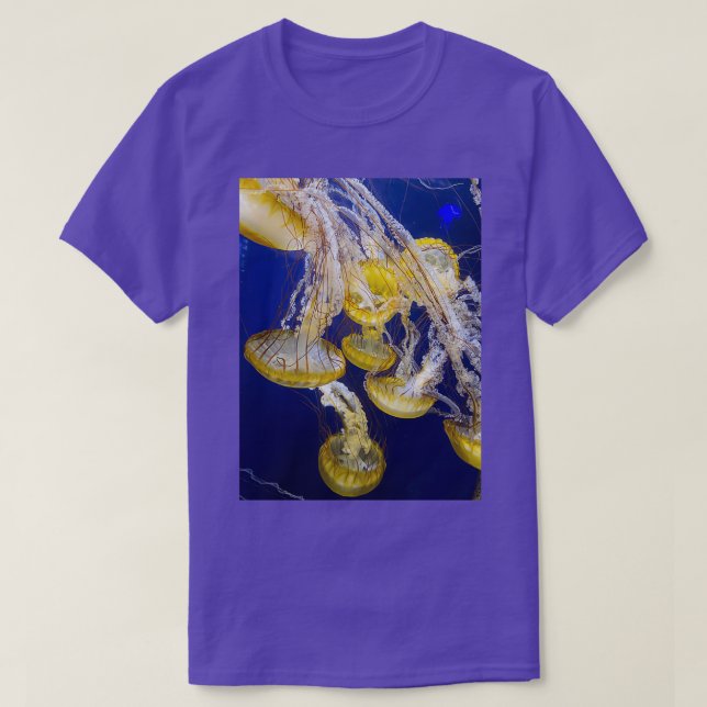 Gelbe Qualle T-Shirt (Design vorne)