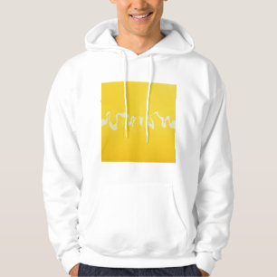 Gelbe Reise Hoodie