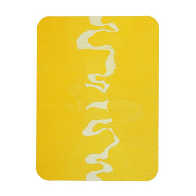 Gelbe Reise Magnet (Vertikal)