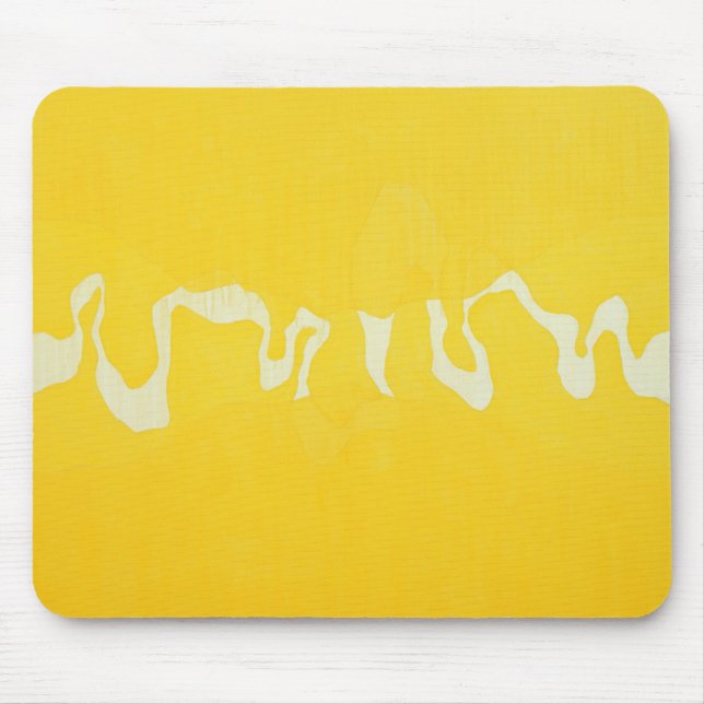 Gelbe Reise Mousepad (Vorne)