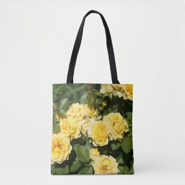 Gelbe Rose Blume (Vorderseite)