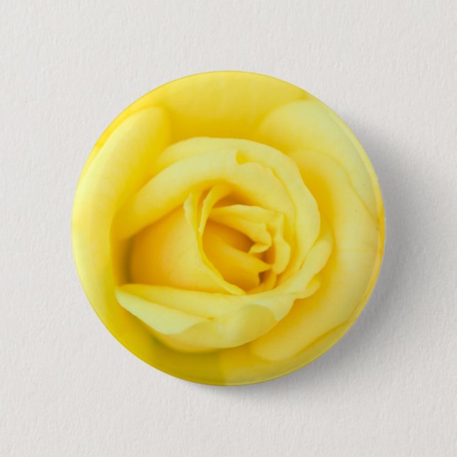 Gelbe Rose Button (Vorderseite)