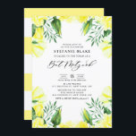 Gelbe Rose Floral Bat Mitzvah Einladung<br><div class="desc">Laden Sie Familie und Freunde mit dieser blumenreichen Bat Mitzvah Einladung. Es zeigt Aquarellbilder von gelben Rosen und grünen Akzenten. Personalisieren Sie diese durch Hinzufügen von Namen,  Uhrzeit,  Datum,  Ort,  Adresse und anderen Details. Diese blumenreiche Einladung ist ideal für den Frühling und Sommer Bat Mitzvahs.</div>