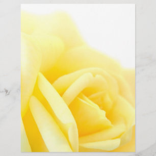 Gelbe Rose Flyer