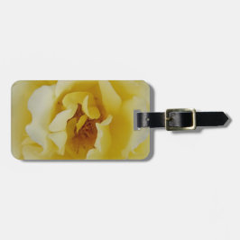 Gelbe Rose Gepäckanhänger