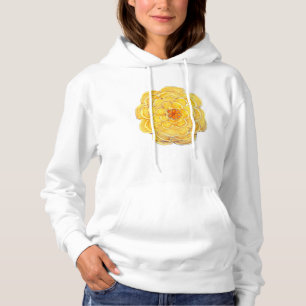 Gelbe Rose Hilma af Klint Hoodie