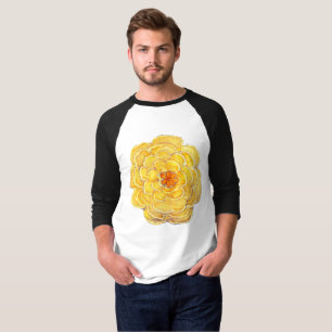 Gelbe Rose Hilma af Klint T-Shirt