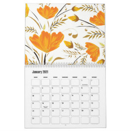 Gelbe Rose Kalender