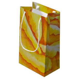 Gelbe Rose Kleine Geschenktüte
