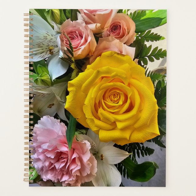 Gelbe Rose Planer (Vorderseite)