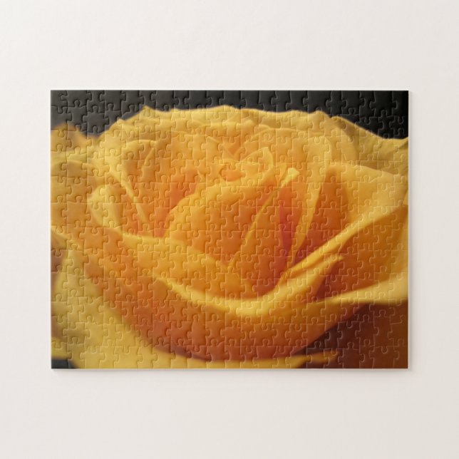 Gelbe Rose Puzzle (Horizontal)