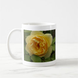 Gelbe Rose Tasse