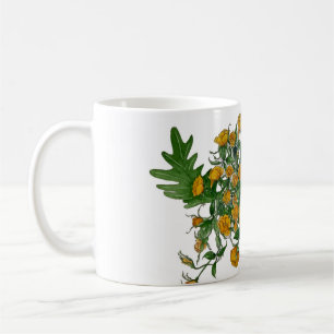 Gelbe Rose-Tasse Kaffeetasse