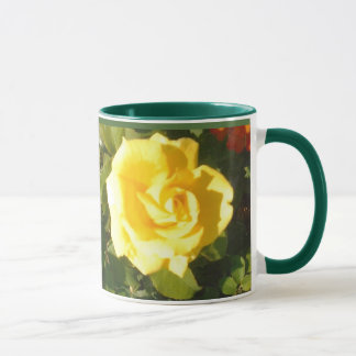 Gelbe Rose-Tasse Tasse