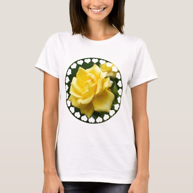 Gelbe Rose von Texas T-Shirt (Vorderseite)