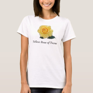 Gelbe Rose von Texas T-Shirt