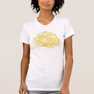 Gelbe Rosen-Blume T-Shirt