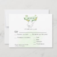 *~* Gelbe Rosen-Holding-Hände Hochzeit RSVP