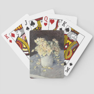 Gelbe Rosen in einer Vase von Caillebott Impressio Spielkarten