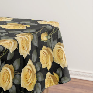 Gelbe Rosen Tischdecke