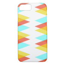 Gelbe, rote und kadettenblaue Dreiecke