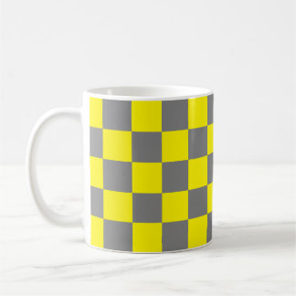 Gelbe & Schiefer Kaffeetasse