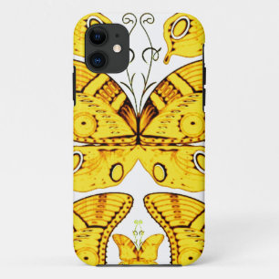 Gelbe Schmetterlinge Case-Mate iPhone Hülle