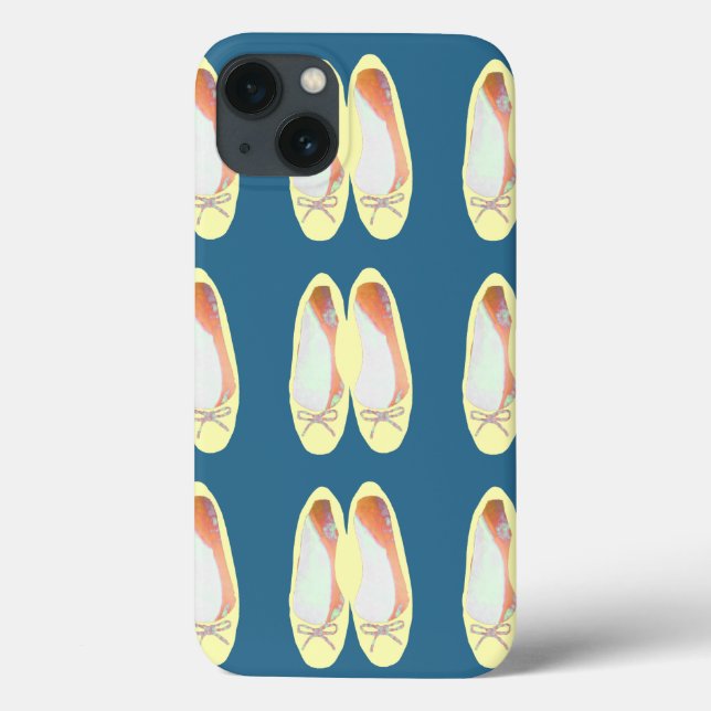 Gelbe Schuhe Case-Mate iPhone Hülle (Rückseite)