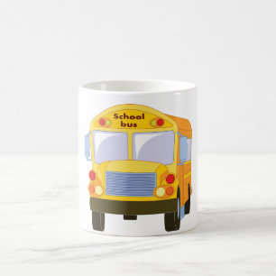 Gelbe Schulbus-Tasse Tasse