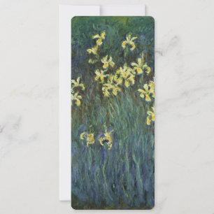 Gelbe Schwertlilien von Claude Monet, Vintage Fine