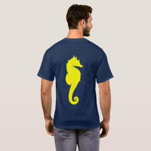Gelbe Seepferdchen T-Shirt