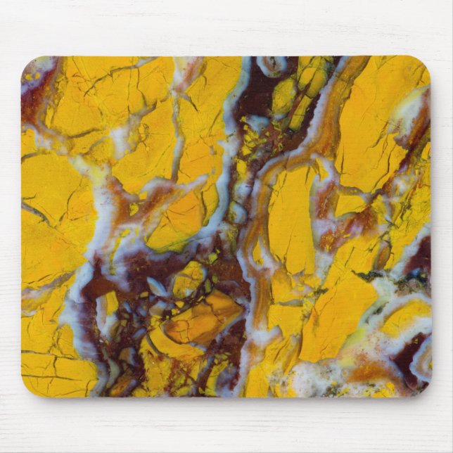 Gelbe Shattuckit Mousepad (Vorne)