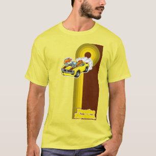 Gelbe Siebzigerjahre Pontiac Firebird T-Shirt
