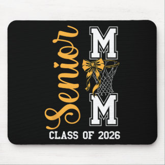 Gelbe Sketll-Bow Senior Mom Cl von 2026 Abschluss Mousepad