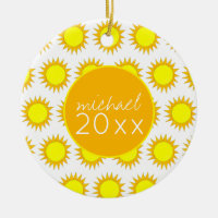 Gelbe Sommersonne Sonne tanken