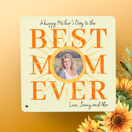 Gelbe Sonne Modernes Foto personalisiert Muttertag