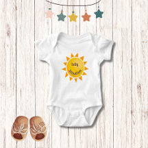 Gelbe Sonne | Niedliches Adorable Unisex Monogramm