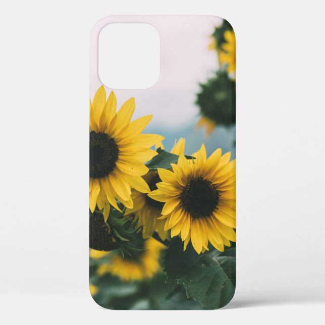 GELBE SONNENBLÄTER Case-Mate iPhone HÜLLE (Rückseite)