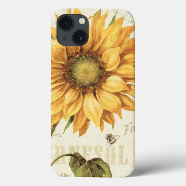 Gelbe Sonnenblume Case-Mate iPhone Hülle (Rückseite)