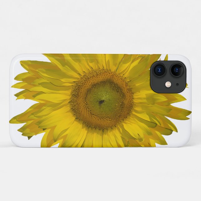 Gelbe Sonnenblume Case-Mate iPhone Hülle (Rückseite (Horizontal))